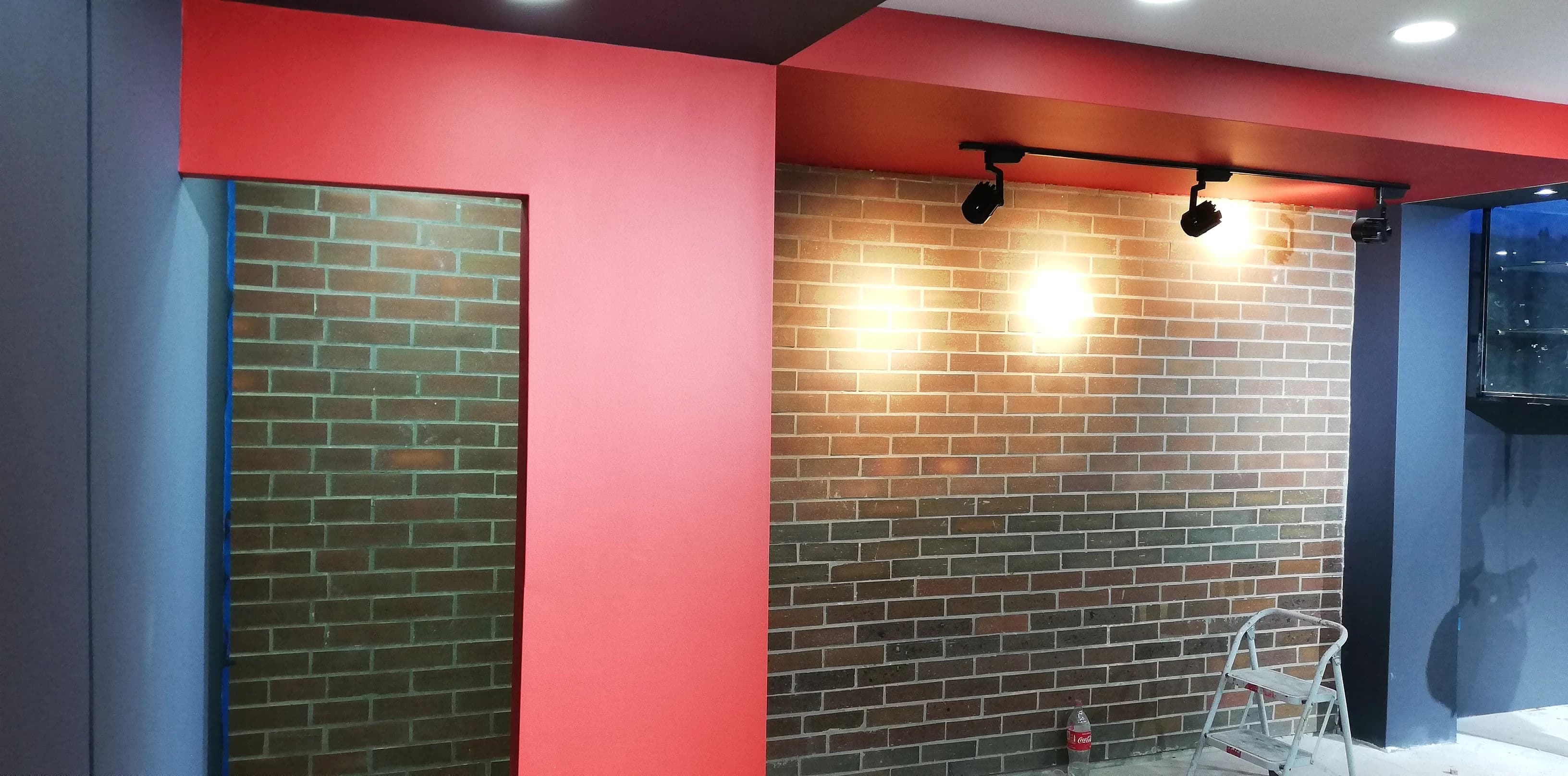 Montaje de muros en drywall