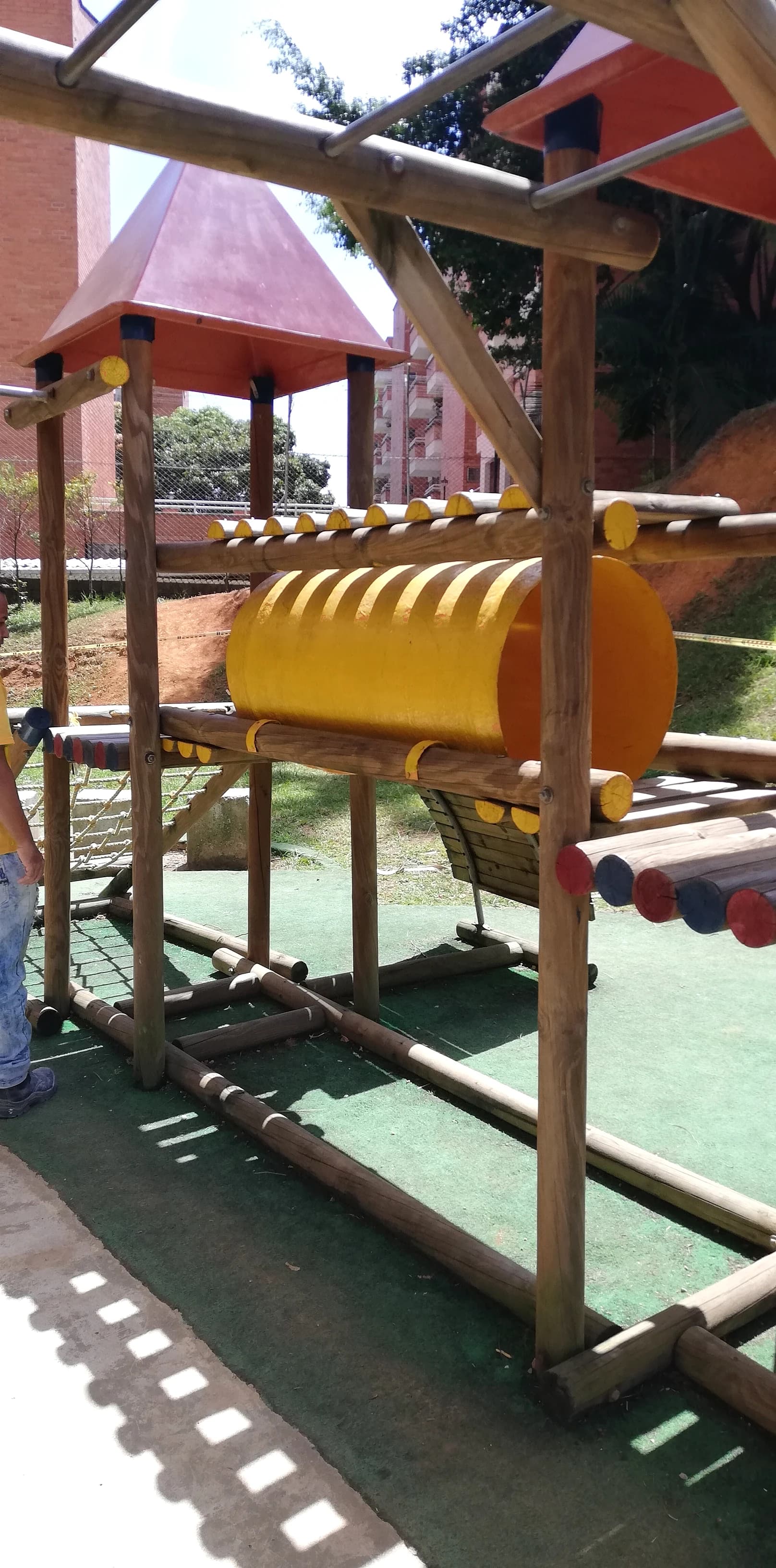 Avance de construcción del parque
