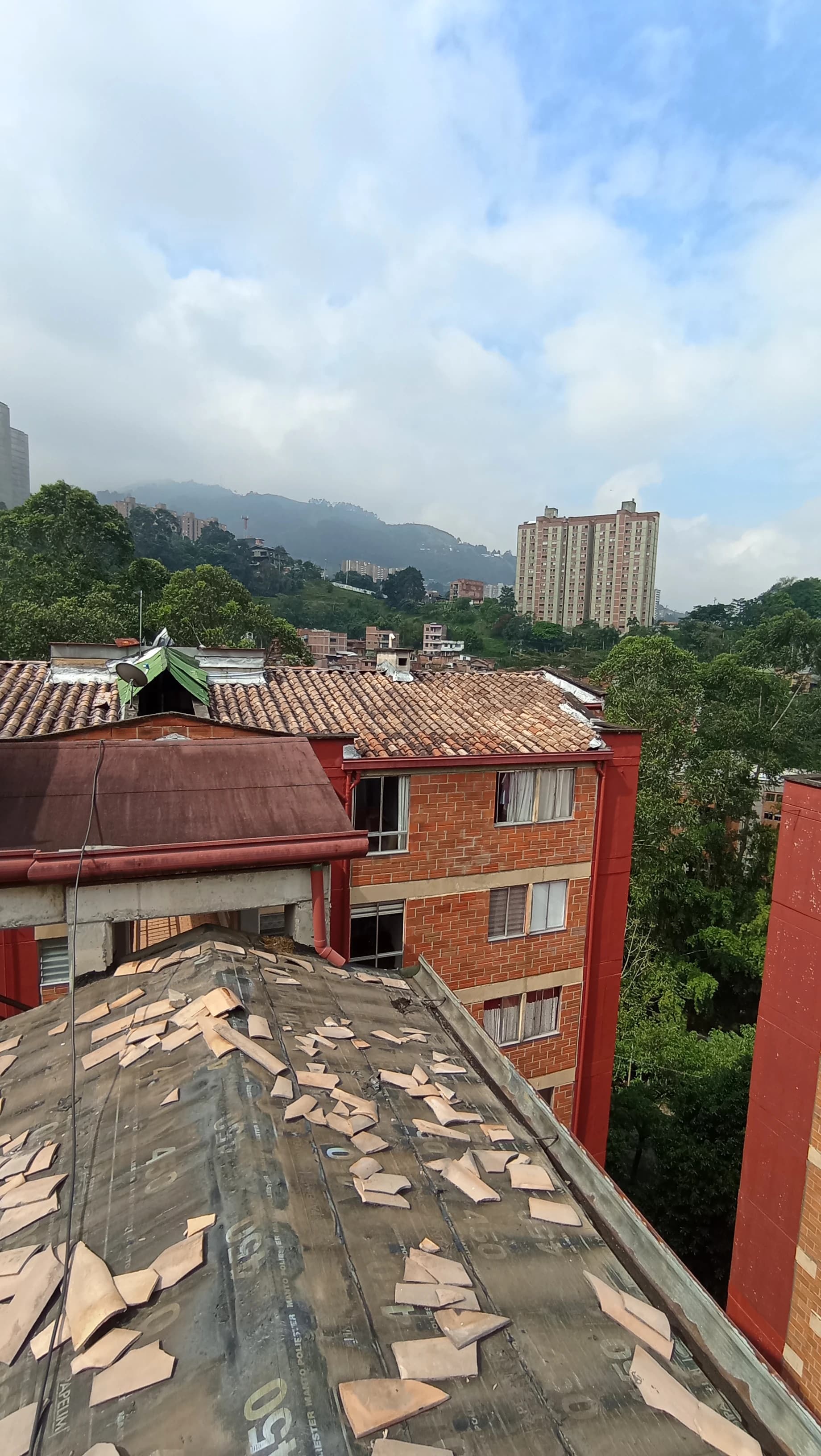 Preparación de superficie en cubierta