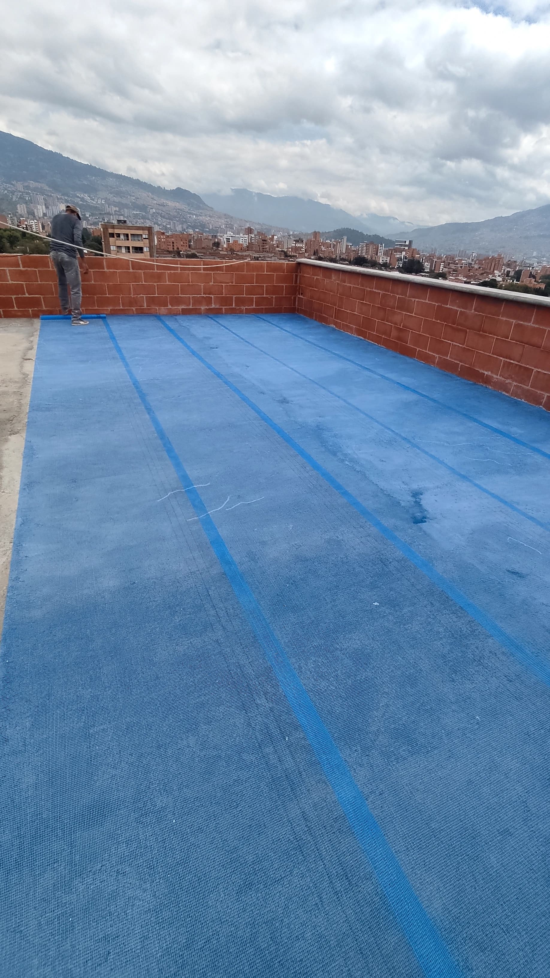 Zona de trabajo en cubierta