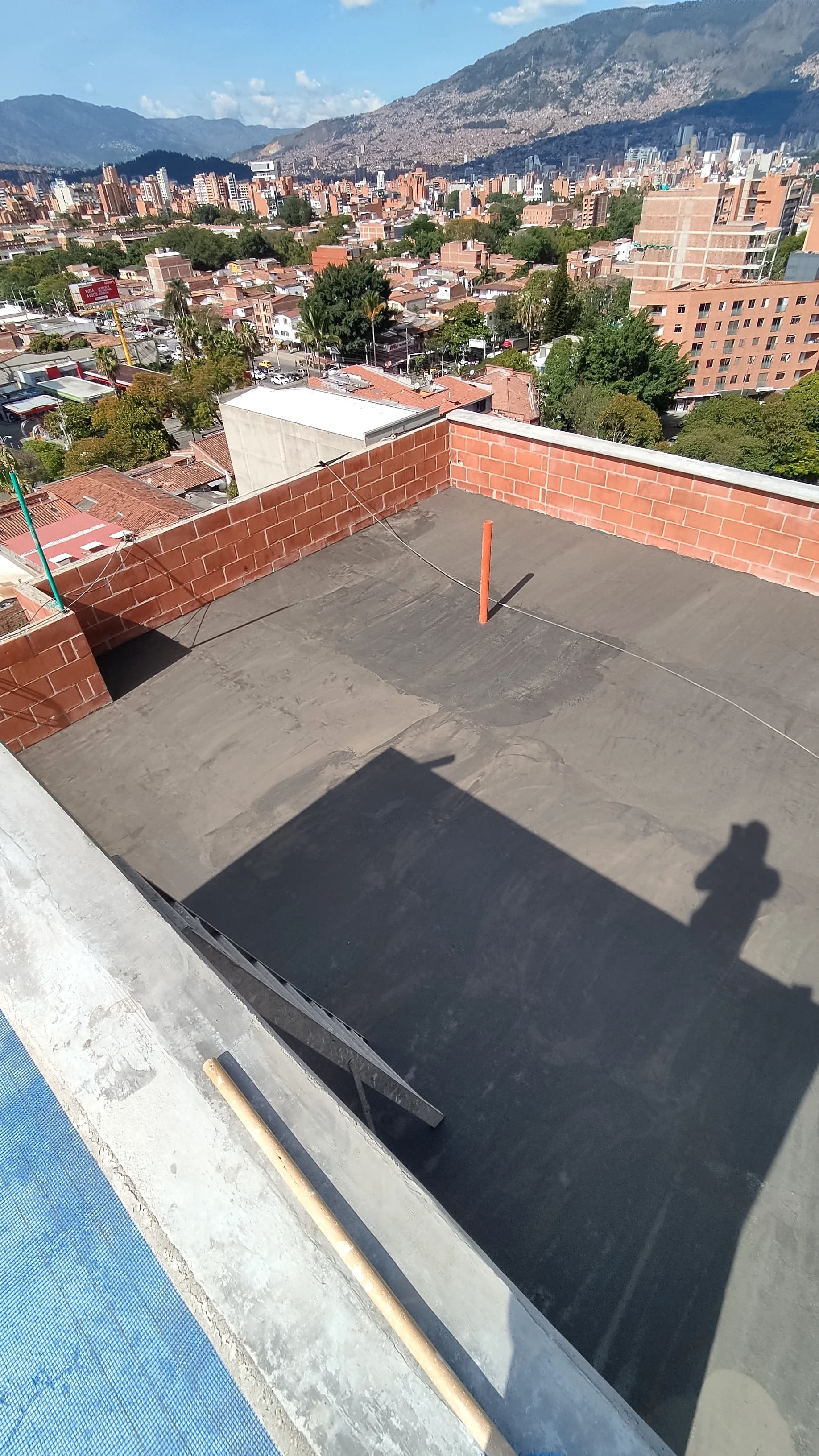 Acabado de superficie impermeabilizada