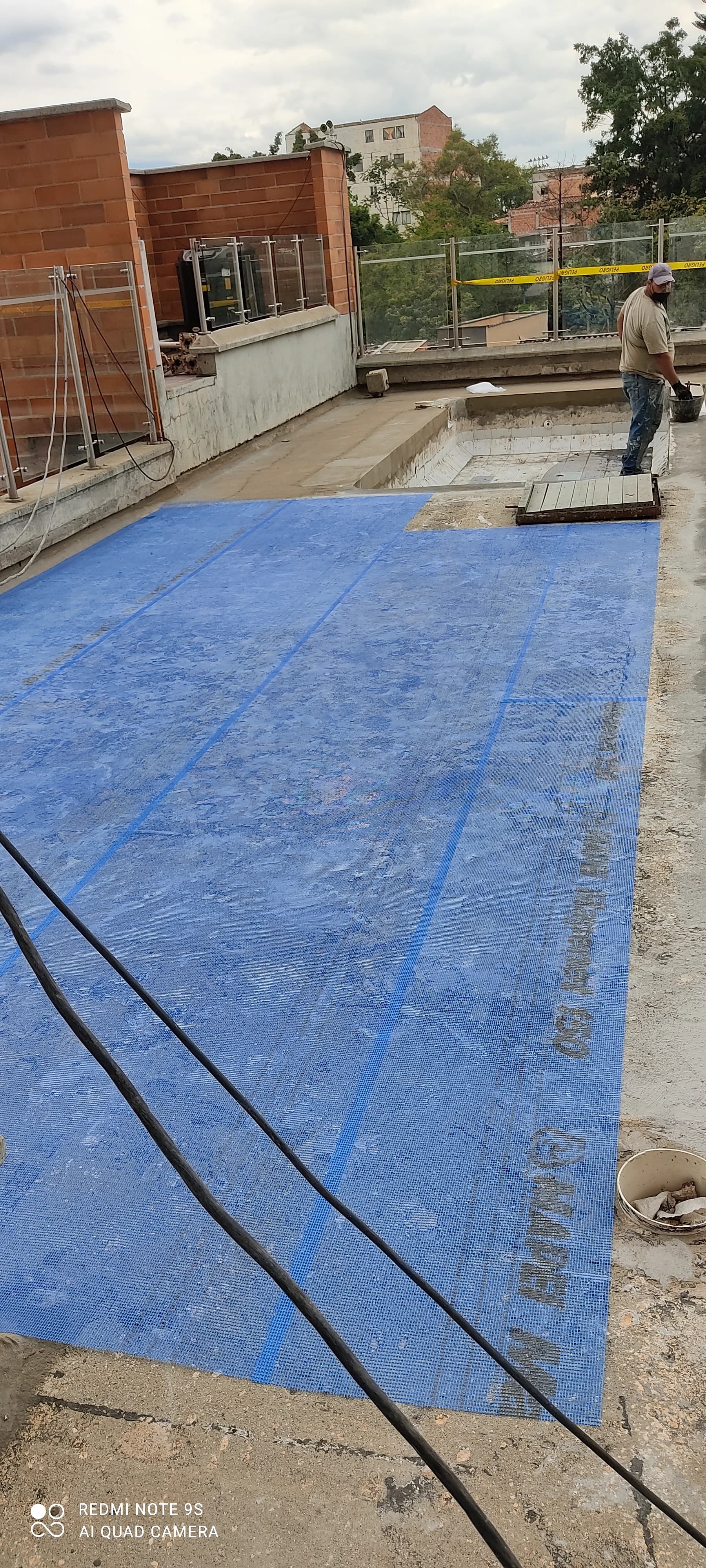 Trabajo en borde perimetral
